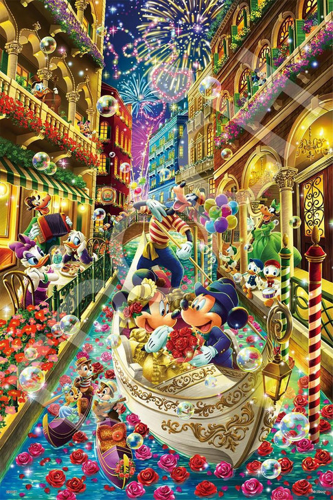 Jigsaw Puzzle Mickey & Friends - Venetian Journey - (1000 Pieces)