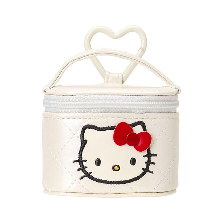  Sanrio Other Vanity Shaped Mini Accessory Case Miniature Quilt Hello Kitty White 648485 