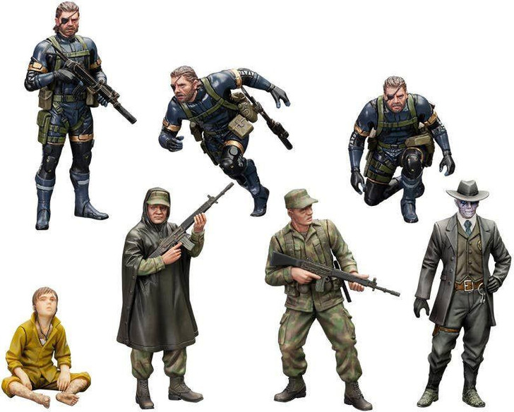 Metal Gear Solid V: Ground Zeroes 1/35 Plastic Model Set