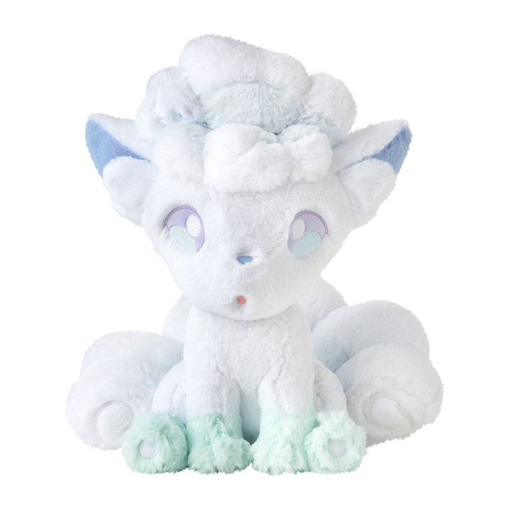 Pokemon Center Original Fluffy Hugging Plush Alolan Vulpix