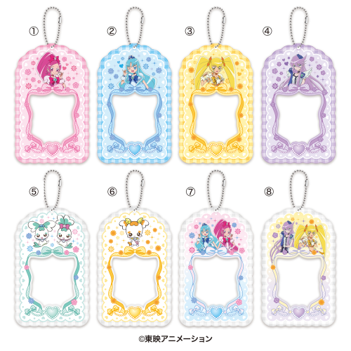 Heart HeartCatch PreCure! Photo Folder Collection Chewing gum BOX(8pcs)