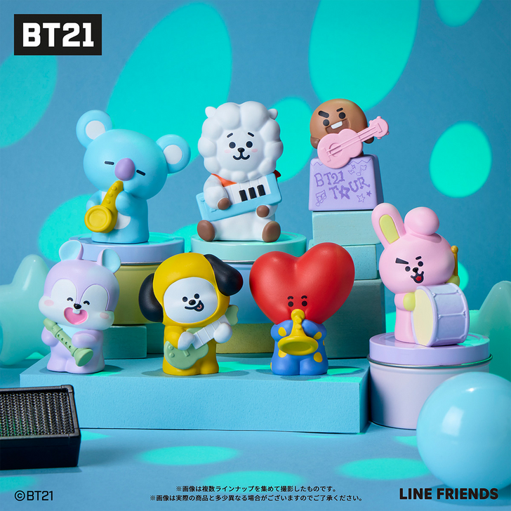 Bandai Candy BT21 Friends Vol.4 Collectible Figures BOX (12pcs)