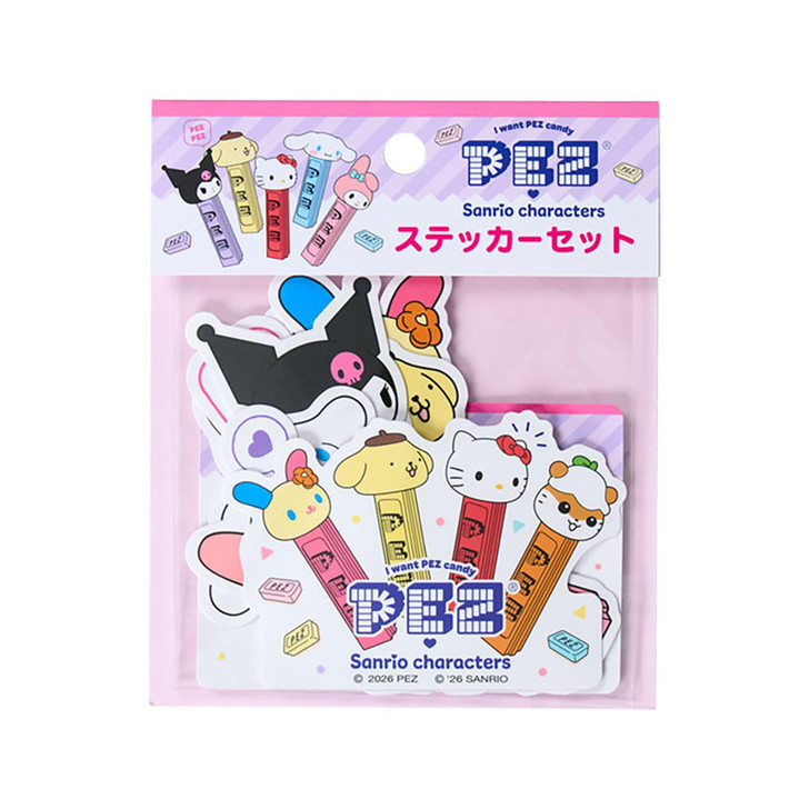 Sanrio Other PEZ Sticker Set Characters 364886
