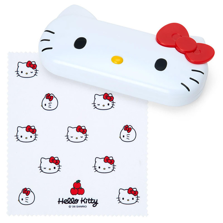 Sanrio Hello Kitty Face-Shaped Glasses Case 588199