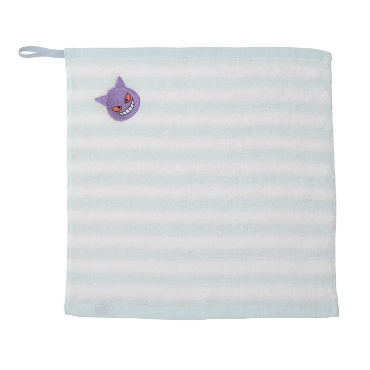 Pokemon Center Original Monpoke Towel Handkerchief With Loop Blue