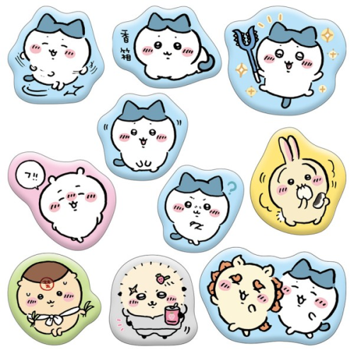 Ensky Chiikawa Marshmallow Style Stickers 2: Hachiware Focus Set BOX (12pcs)
