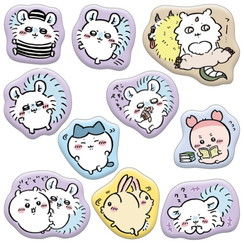 Ensky Chiikawa Marshmallow Style Stickers 4: Momonga Set BOX (12pcs)