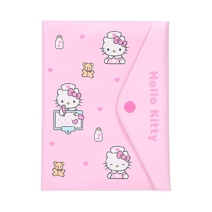 Sanrio Hello Kitty Medicine Notebook And Medical Card Case 589918