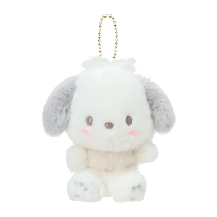 Sanrio Pochacco Mascot Holder (Napping On A White Fluffy Cloud) 575828