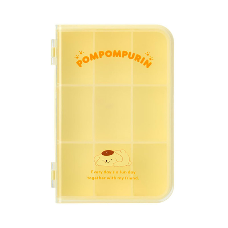 Sanrio PomPom Purin Book Shaped Storage Case S 646041