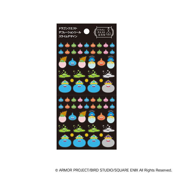 Square Enix Dragon Quest Stationery: Decoration Sticker Set 2 Slime Design (Rerelease)