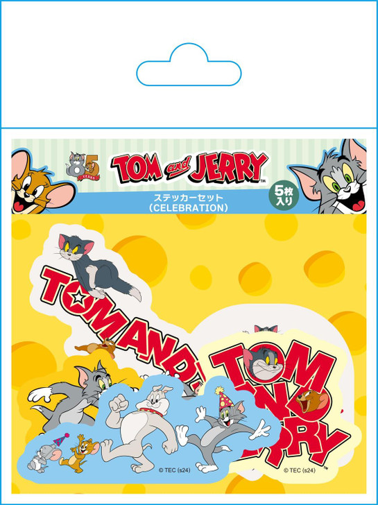 Tom And Jerry Celebration Sticker Set