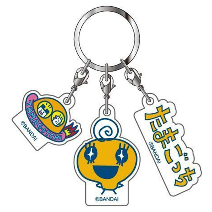 HASEPRO Tamagotchi Triple Acrylic Key Holder Memetchi