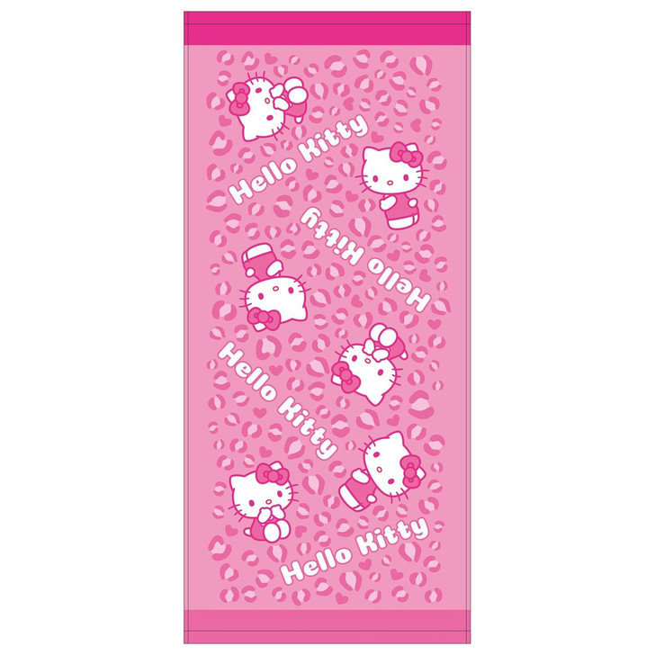 Rady x Hello Kitty タオル7枚 T's Factory Sanrio Leopard Print Face Towel Hello Kitty