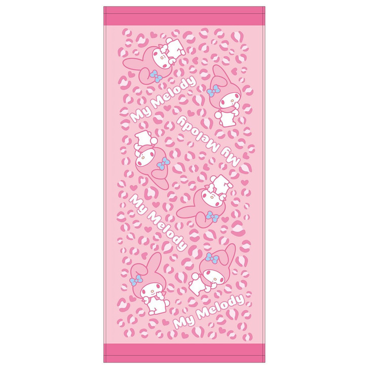 T's Factory Sanrio Leopard Print Face Towel My Melody