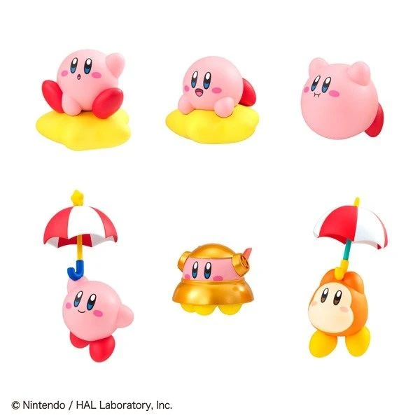 MegaHouse Kirby TOBIMASU! Flying Figures (6pcs Box)
