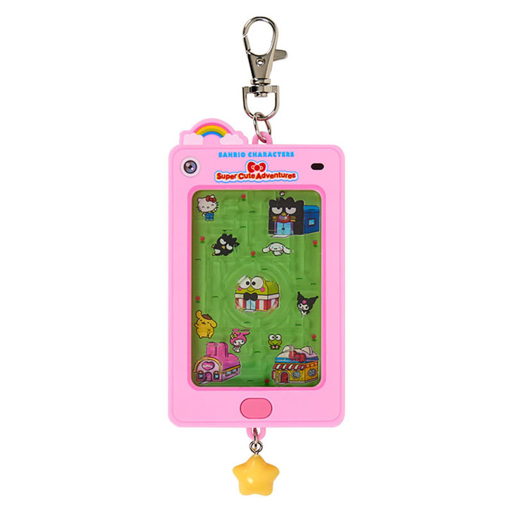 Sanrio Other Smartphone Shaped Charm (Super Cute Adventures My Dream Smartphone) Characters Pink 384976
