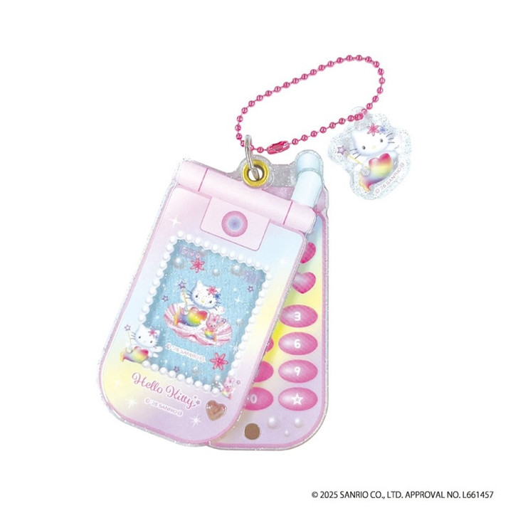TCP Hello Kitty Slide Feature Phone Key Holder Mermaid