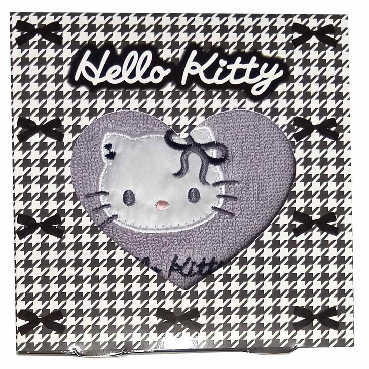 Hello Kitty Mini Towel One Piece Boxed Gray 30230-06