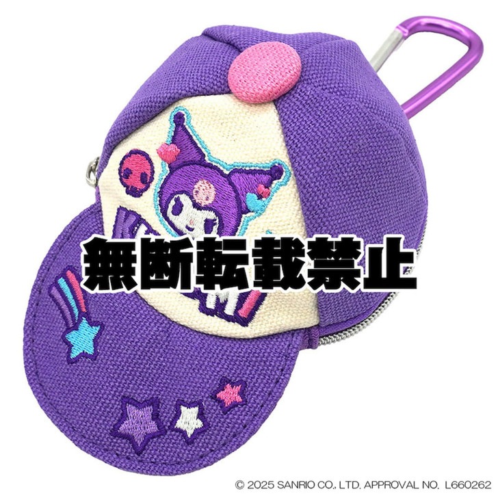 Nakajima Vivid Cap Y2K Cap Pouch Kuromi