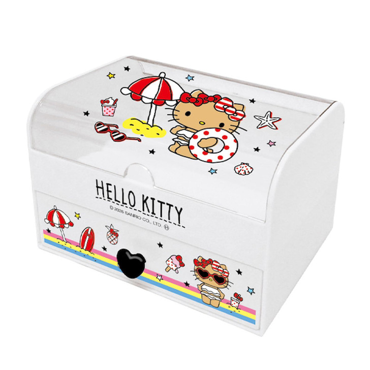 Kcompany Sanrio Characters Fancy Accessory Case Hello Kitty Suntan