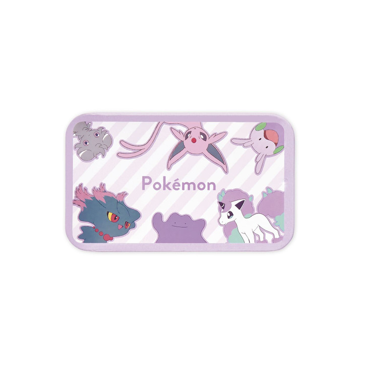 Pokemon Center Original Can Case Sticker / Pokemon Mix Purple