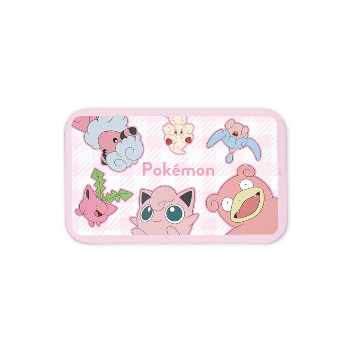 Pokemon Center Original Tin Case Sticker / Pokemon Mix Pink