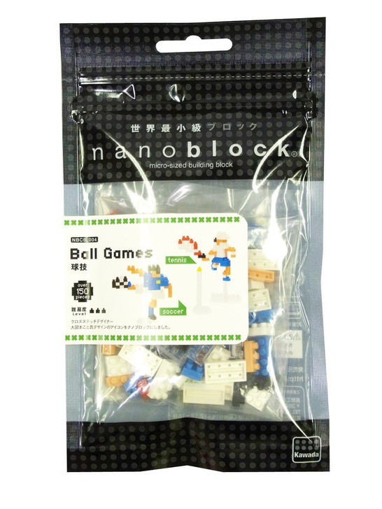Kawada NBCB-004 nanoblock Ball Games (4972825143483)