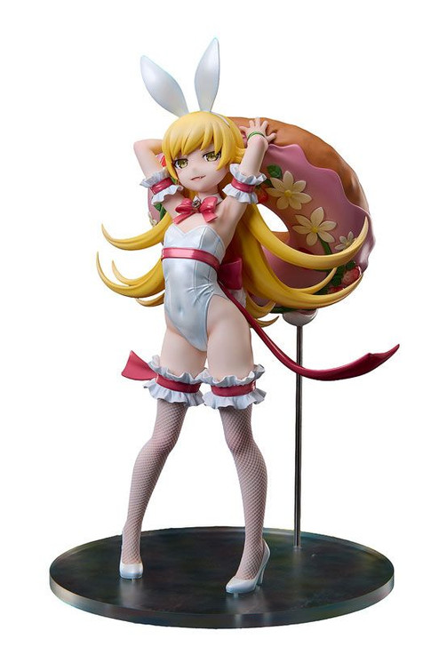 A-Dimension Oshino Shinobu White Bunny Ver. 1/4 Figure (Monogatari Series)