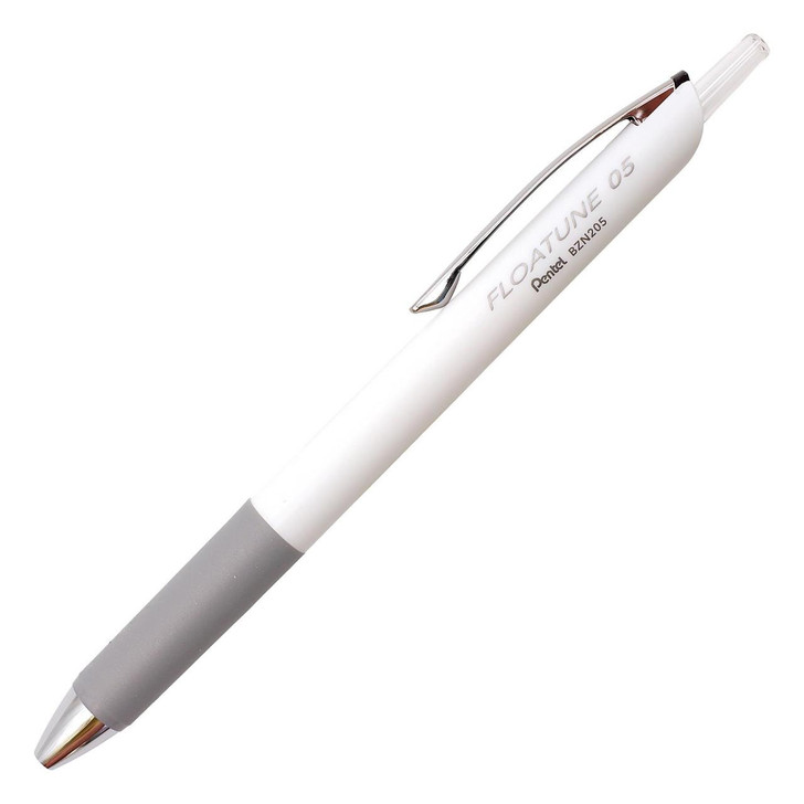  Pentel Floatune Retractable Ballpoint Pen - 0.5 mm - Black Ink 