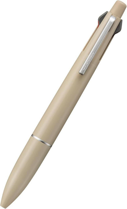  Uni Jetstream 4&1 4 Color 0.5 mm Lite Touch Ink Ballpoint Multi Pen + 0.5 mm Pencil - Gloss Beige 