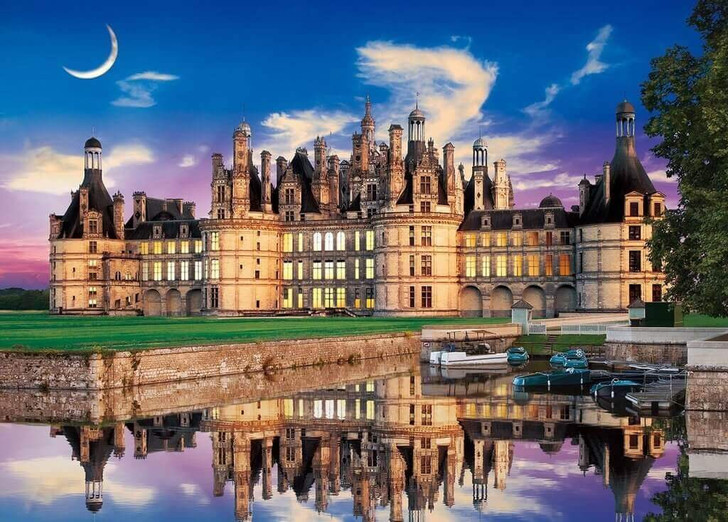 Epoch Jigsaw Puzzle 54-202 Castle of Chambord France (2000 S-Pieces) (4977389542024)