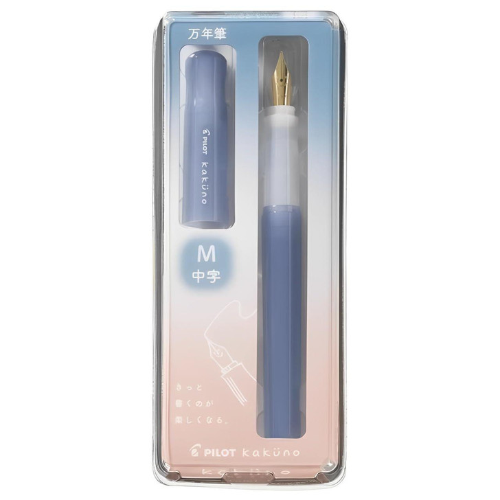  Pilot Kakuno Fountain Pen - Madoromi Series - Blue - Medium 