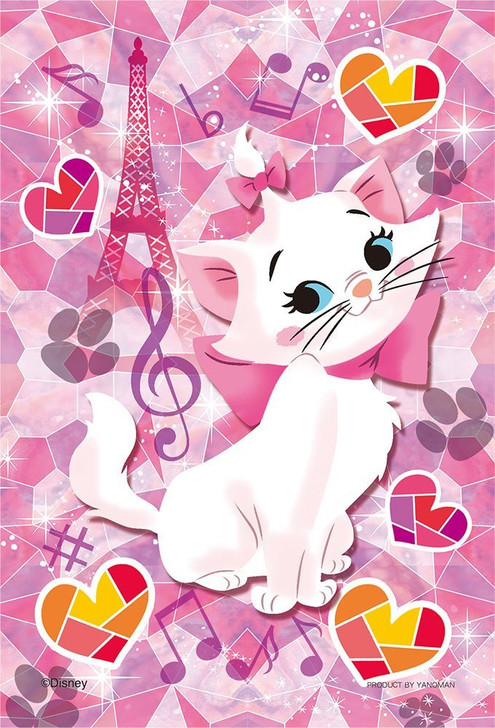 Yanoman Prism Art Jigsaw Petit Puzzle 97-147 Disney The Aristocats (70 Pieces) (4979817971475)