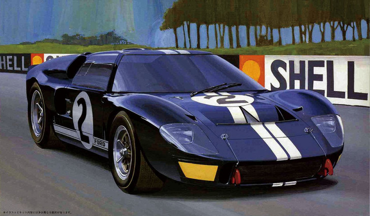 Fujimi HR1 Ford GT40 Mk-2 1/24 Scale Kit (4968728121017)