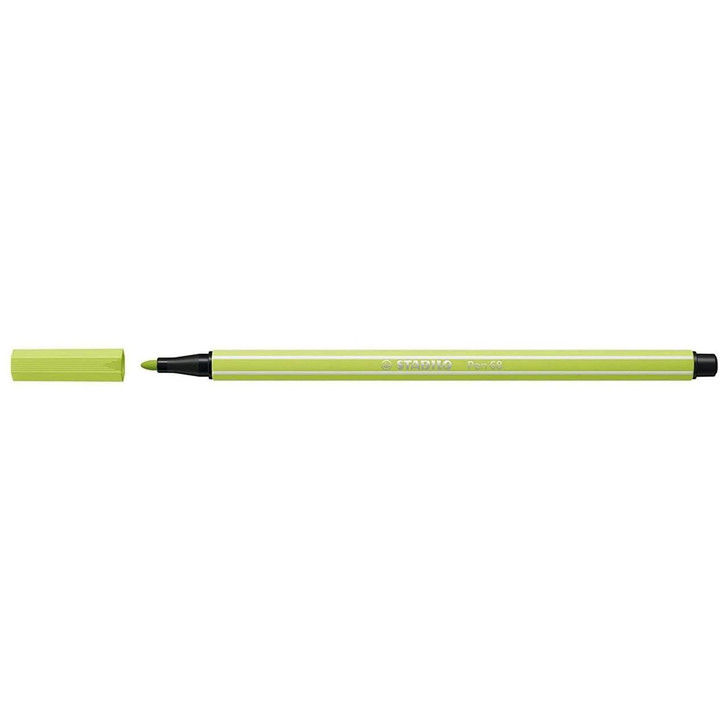  Stabilo Pen 68 Marker - 1.0 mm - Lime Green (14) 