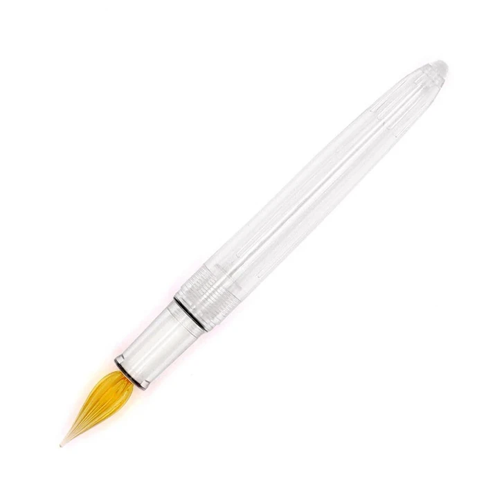  Komamono Lab Fonte Glass Pen Body - Citrine Yellow Nib 