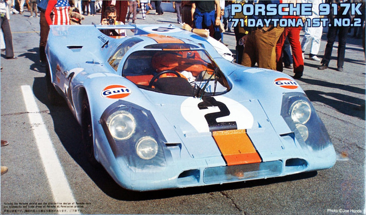 Fujimi HR9 Porsche 917K 1971 Daytona Winner 1/24 Scale Kit (4968728123592)