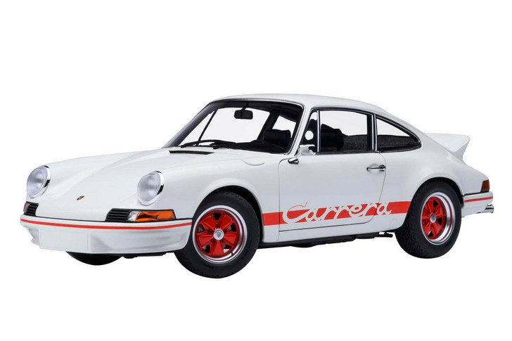 Autoart 1/18 Porsche 911 Carrera 2.7 RS Grand Prix White Red
