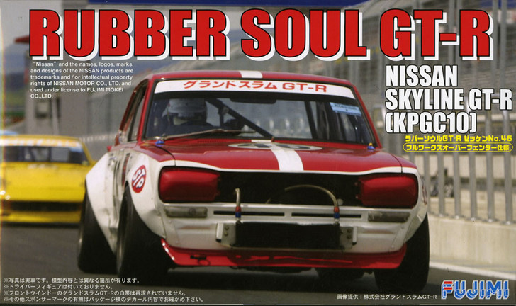 Fujimi HR16 KPGC10 Skyline GT-R Rubber Soul 1/24 Scale Kit (4968728123455)