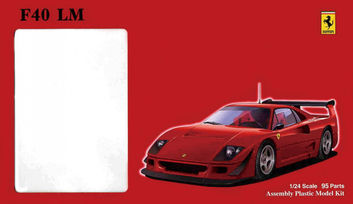 Fujimi HR19 Ferrari F40LM 1/24 Scale Kit (4968728123080)