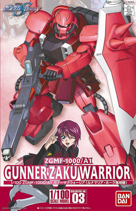 Bandai HG Gundam Seed Destiny ZGMF-1000/A1 Gunner Zaku Warrior 1/100 Scale  Kit