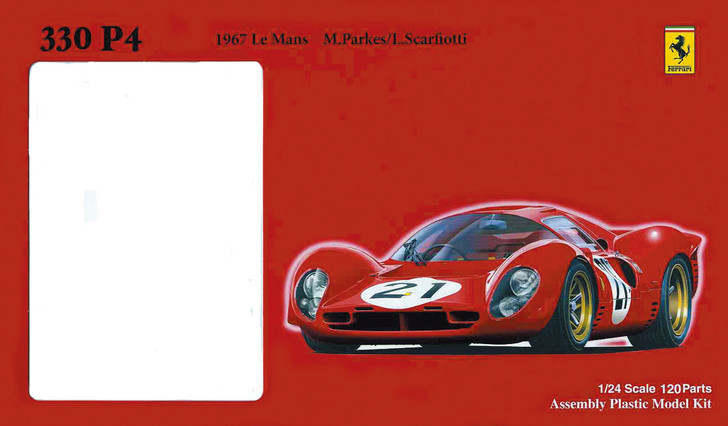 Fujimi HR24 Ferrari 330P4 #21 1/24 Scale Kit (4968728123516)
