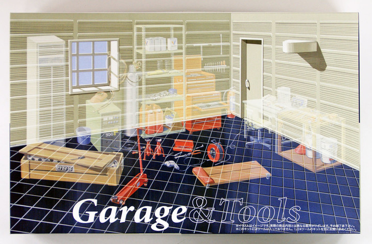 Fujimi GT01 115047 Garage 1/24 scale kit