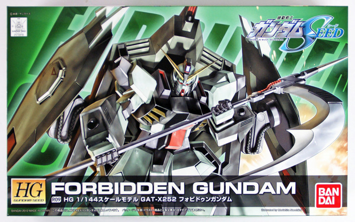 Bandai R09 Forbidden Gundam (HG Gundam Seed) 1/144 Scale Kit (4573102579140)