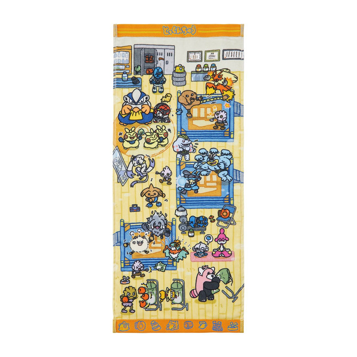 Pokemon Center Original Face Towel In Training