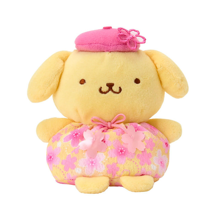Sanrio PomPom Purin Handheld Doll Sakura 668648
