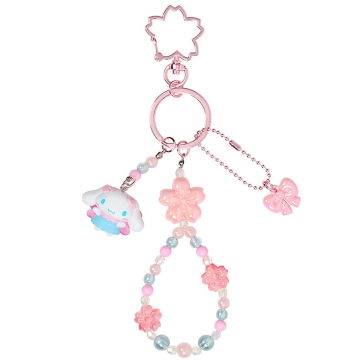 Sanrio Cinnamoroll Beads Key Holder Sakura 661716