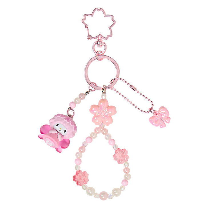 Sanrio MySweetPiano Beaded Keychain Sakura 661783
