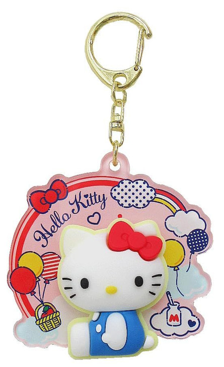 Unique730 Sanrio C Kururun Key Holder Hello Kitty